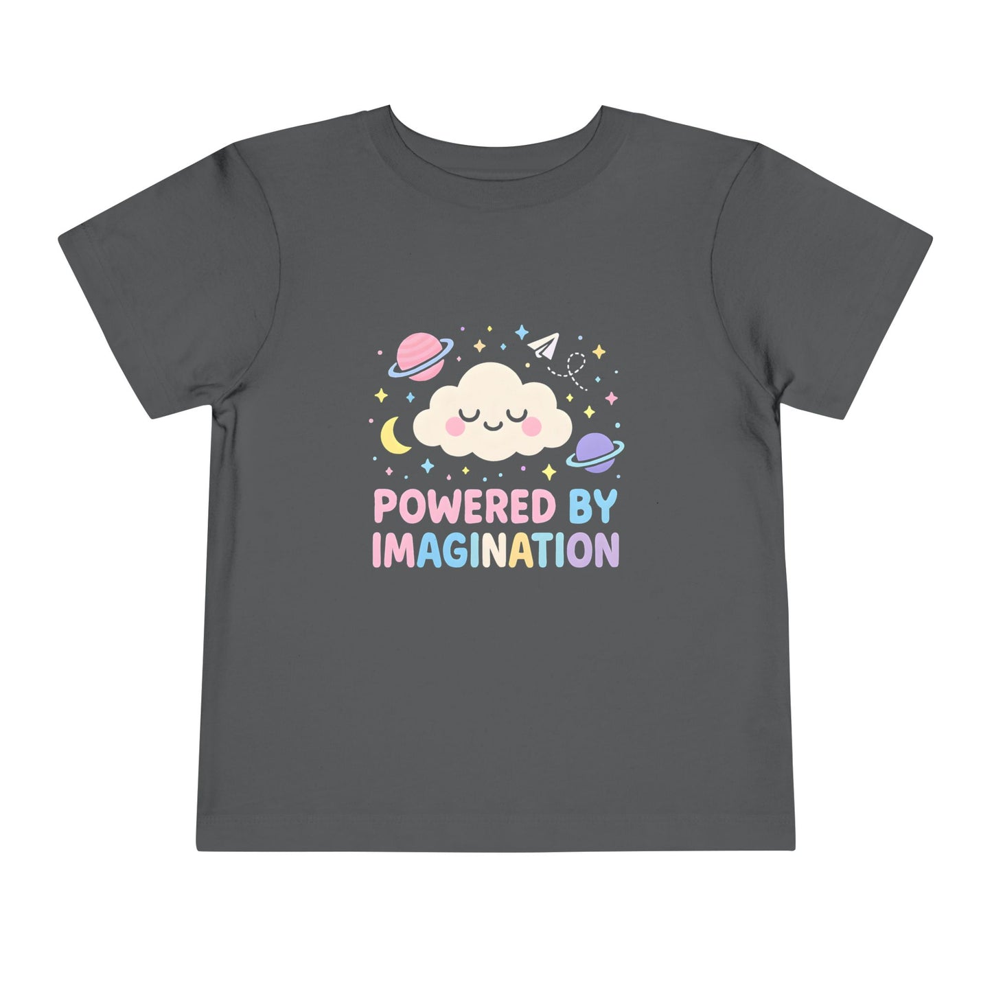 Powered by Imagination – Toddler Soft Cotton T-Shirt
