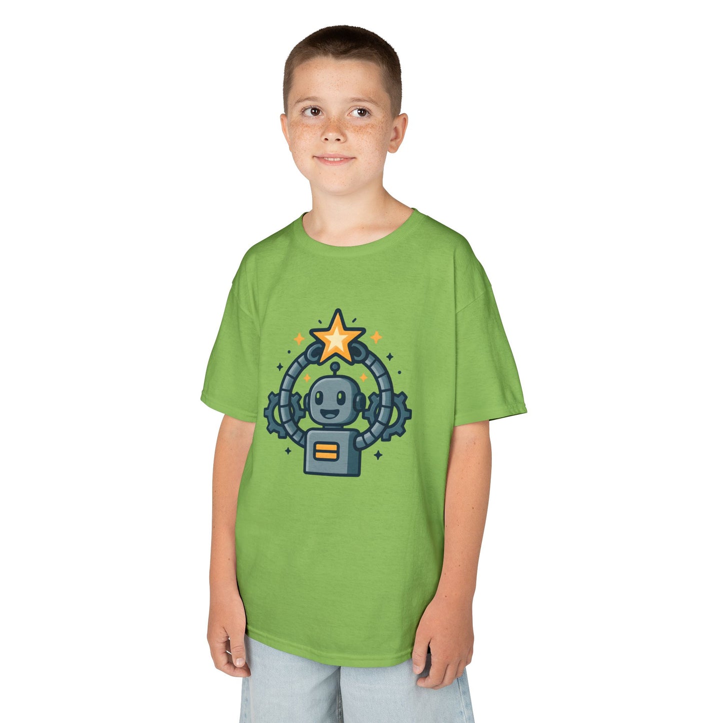 Kids Cute Space Robot Tee