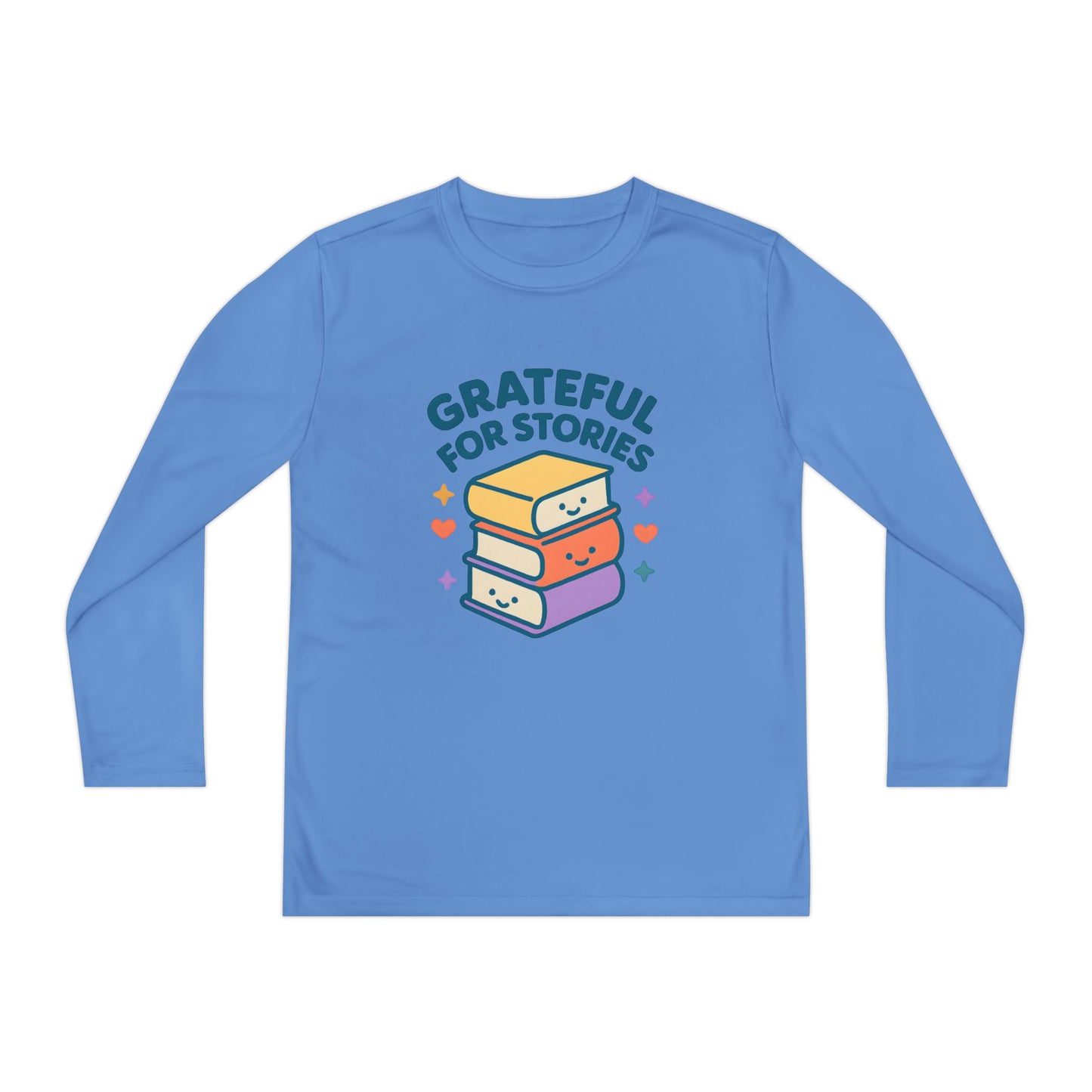 Grateful for Stories - Youth Long Sleeve Tee