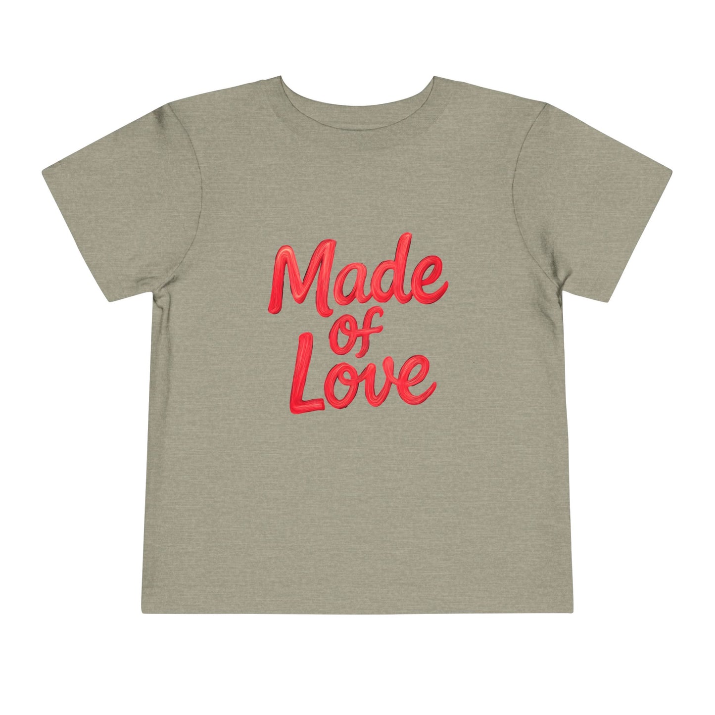 Made of Love – Toddler Soft Cotton T-Shirt