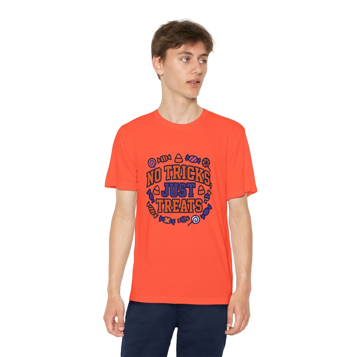 No Tricks Just Treats - Youth Halloween Tee