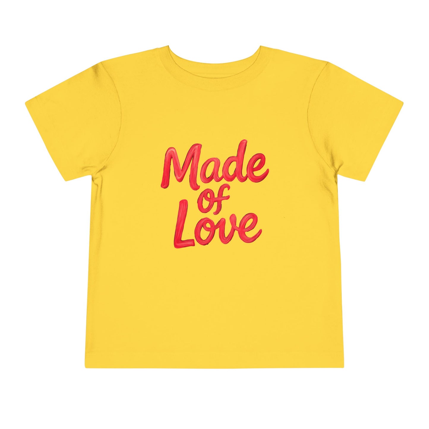 Made of Love – Toddler Soft Cotton T-Shirt