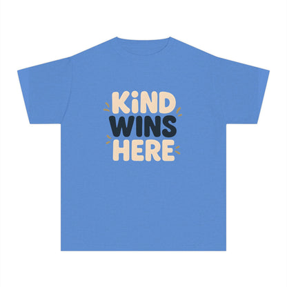 Kind Wins Here – Kids Relaxed Fit T-Shirt