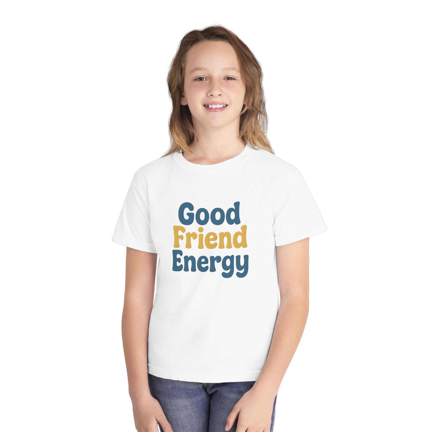 Good Friend Energy – Kids Relaxed Fit T-Shirt