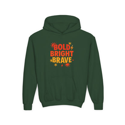 Youth Bold Bright Brave Hoodie
