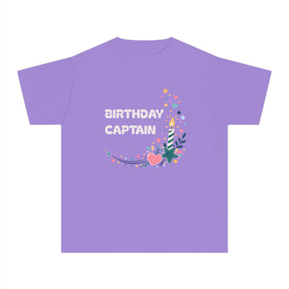 Birthday Captain – Kids Relaxed Fit T-Shirt