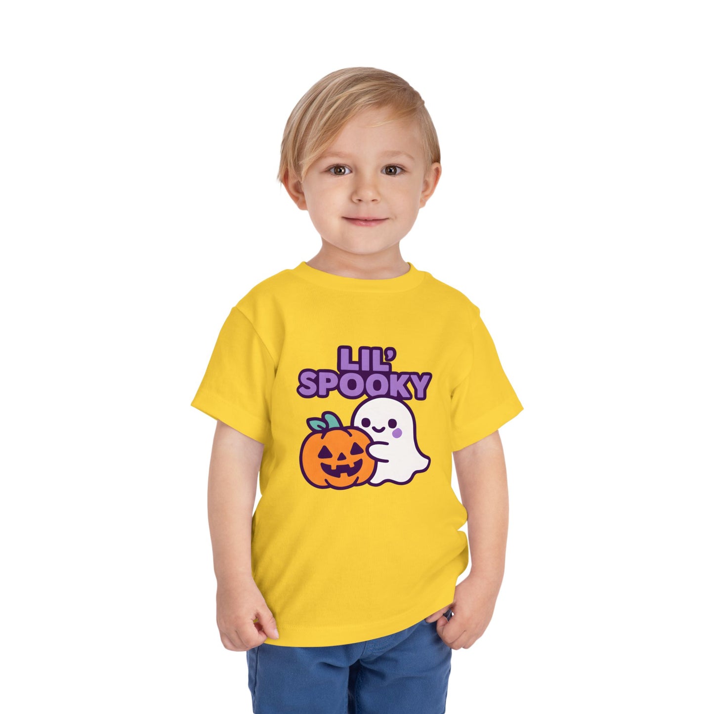 Lil' Spooky Toddler Tee - Halloween Ghost Shirt