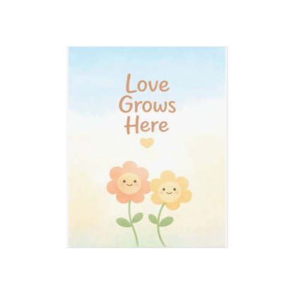 Love Grows Here – Fine Art Poster