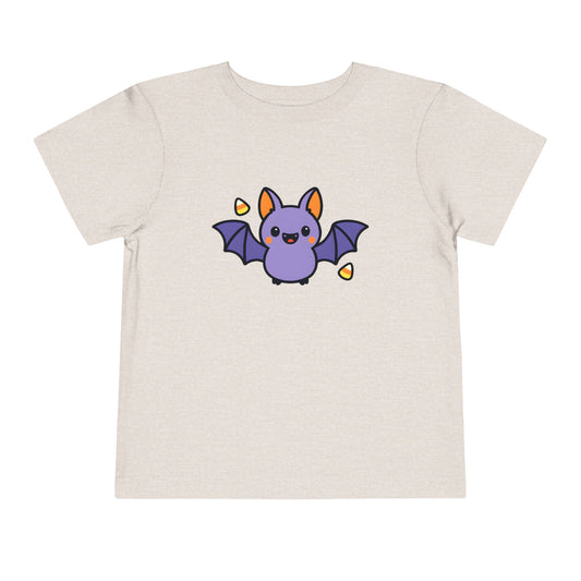 Cute Bat Toddler Tee - Halloween