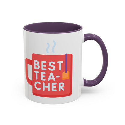 Best Teacher Accent Coffee Mug - 11oz & 15oz