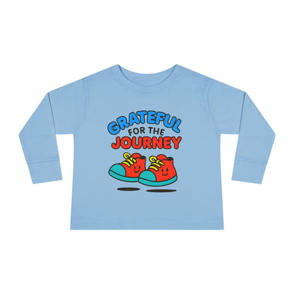Grateful for the Journey Toddler Long Sleeve Tee