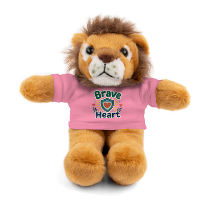Brave Heart – Plush Stuffed Animal with Tee