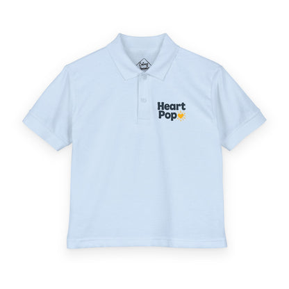 Heart Pop Logo – Kids Classic Polo Shirt