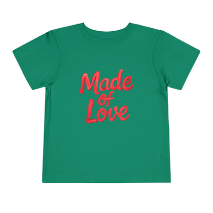 Made of Love – Toddler Soft Cotton T-Shirt