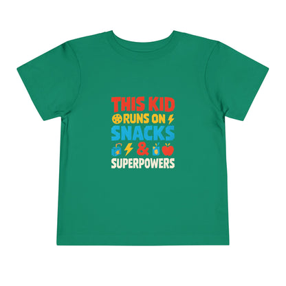 Toddler Snack Superpowers Tee