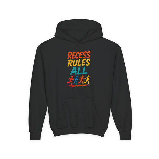 Recess Rules All - Kids Classic Hoodie Sweatshirt