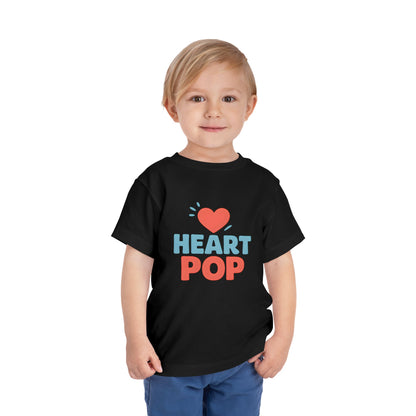 Heart Pop – Toddler Soft Cotton T-Shirt
