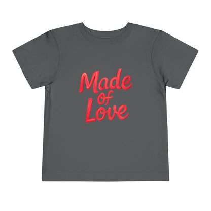 Made of Love – Toddler Soft Cotton T-Shirt