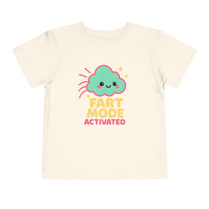 Kawaii Toddler Tee: Fart Mode Activated