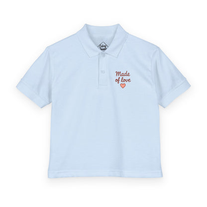 Made of Love – Kids Classic Polo Shirt