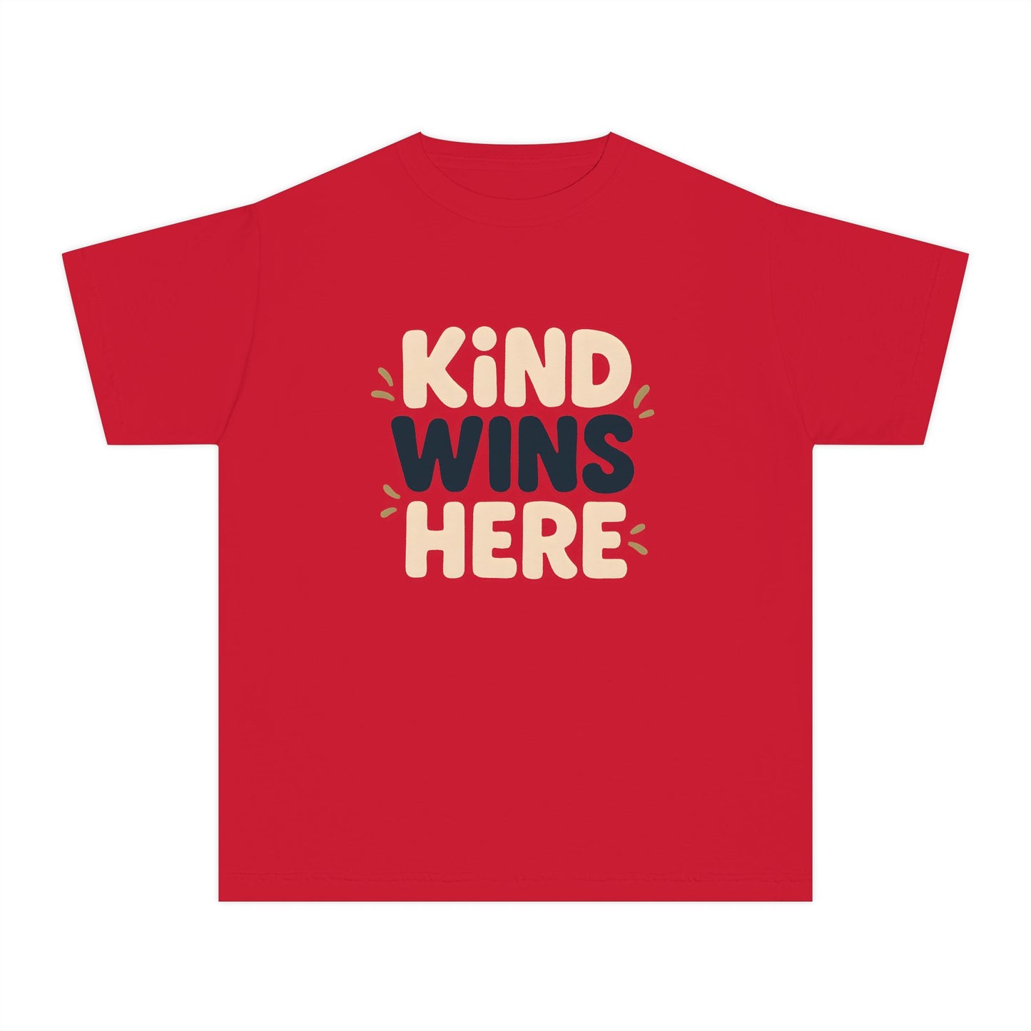Kind Wins Here – Kids Relaxed Fit T-Shirt
