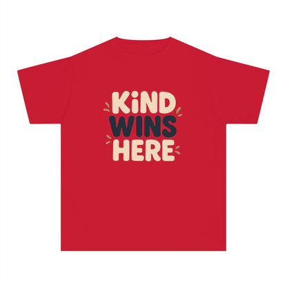 Kind Wins Here – Kids Relaxed Fit T-Shirt