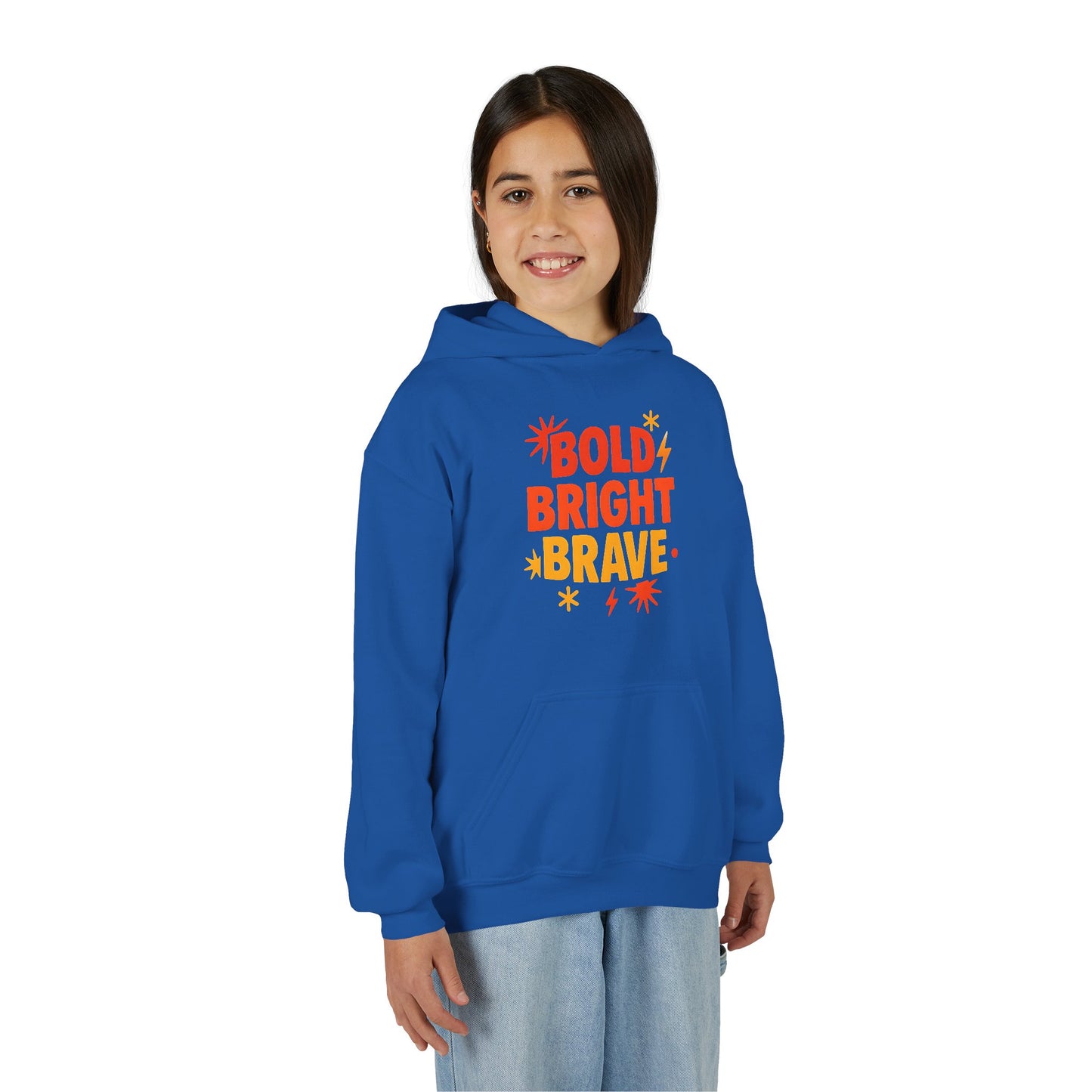 Youth Bold Bright Brave Hoodie