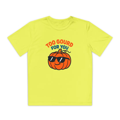 Too Gourd for You Youth Tee - Halloween