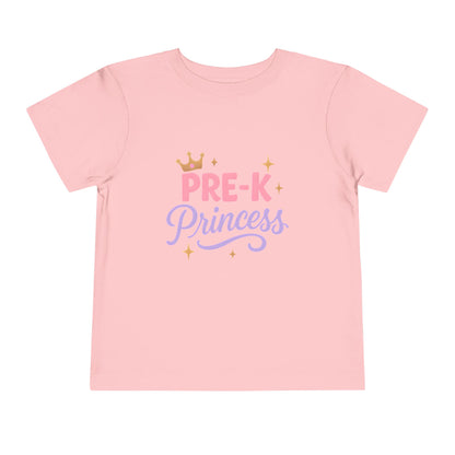Pre-K Princess - Toddler Soft Cotton T-Shirt