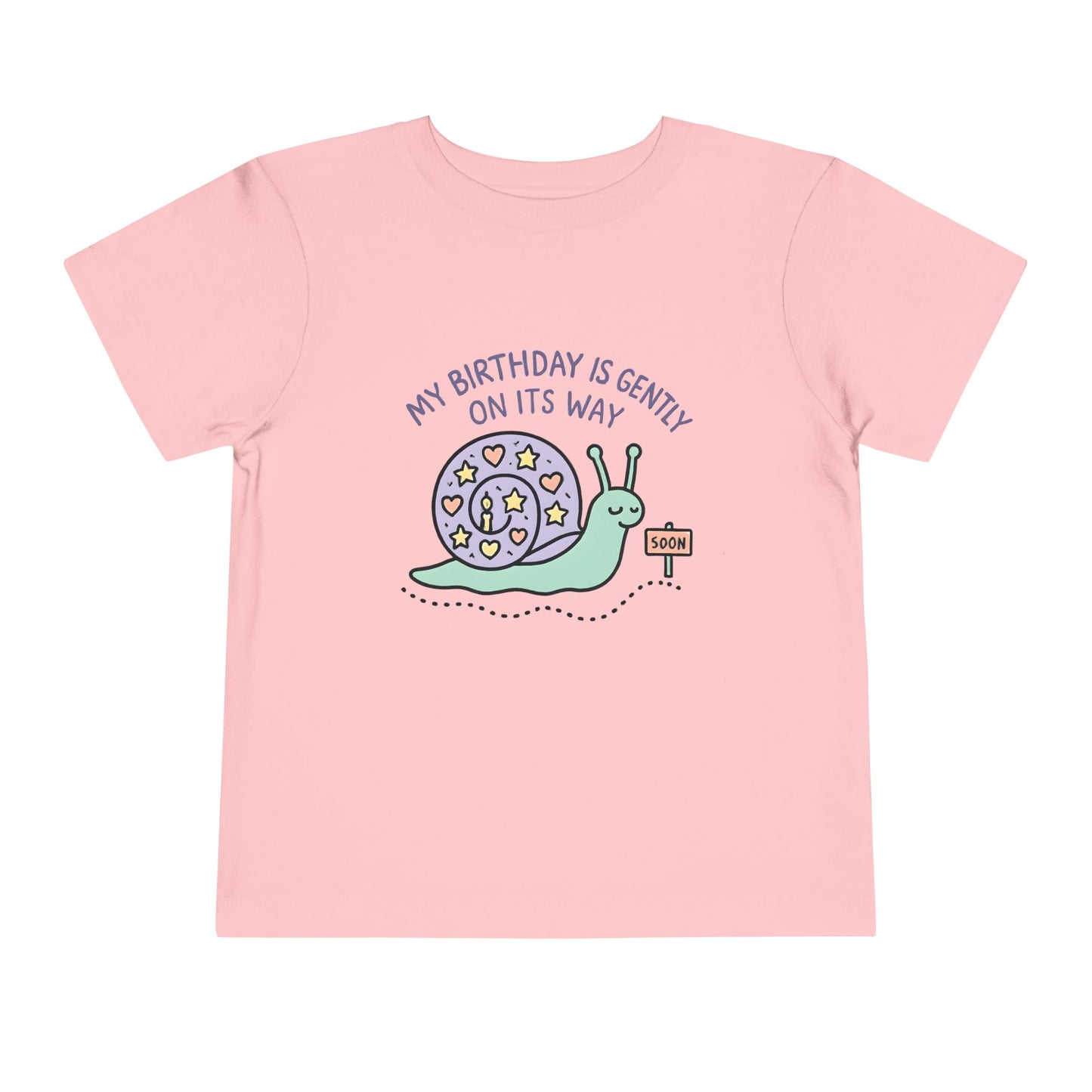 My Birthday is – Toddler Soft Cotton T-Shirt
