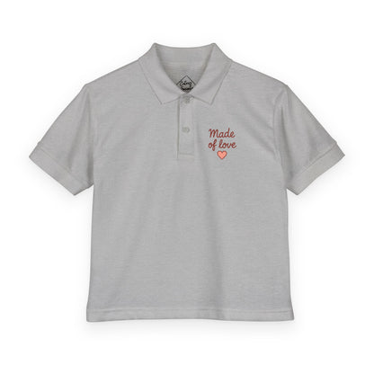 Made of Love – Kids Classic Polo Shirt