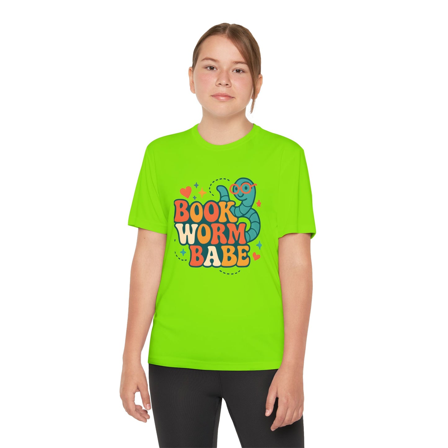 Book Worm Babe Youth T-Shirt