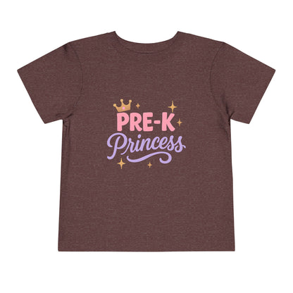 Pre-K Princess - Toddler Soft Cotton T-Shirt