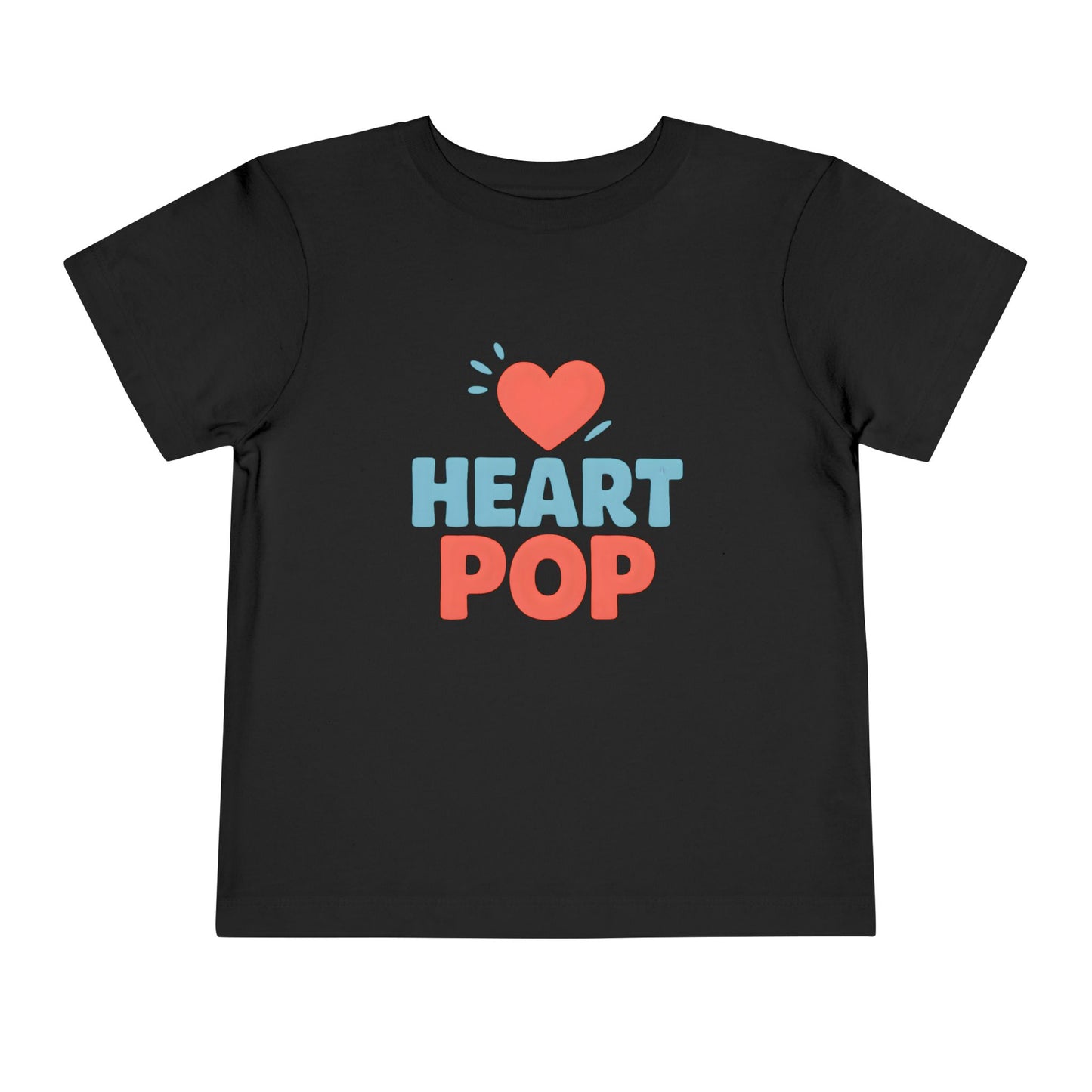 Heart Pop – Toddler Soft Cotton T-Shirt