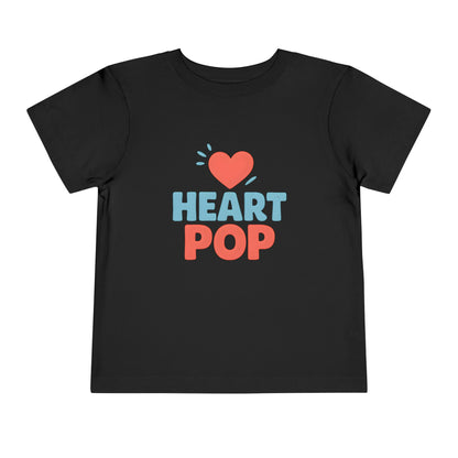 Heart Pop – Toddler Soft Cotton T-Shirt