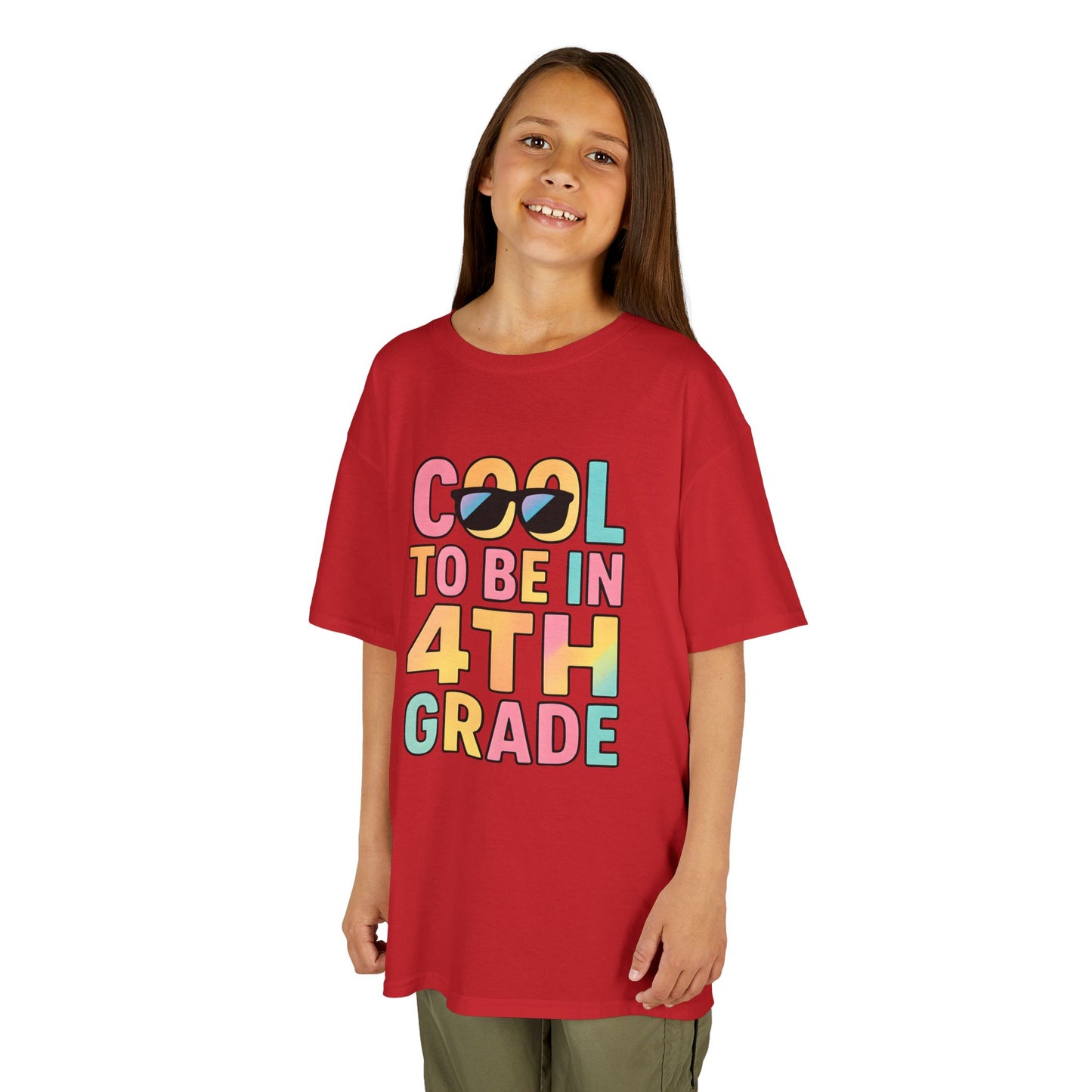 Cool 4th Grade Kids Tee