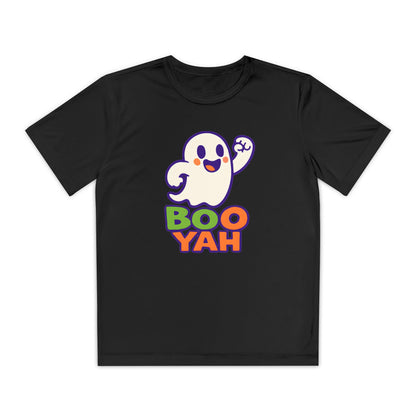 Youth Ghost Tee with Boo Yah Design