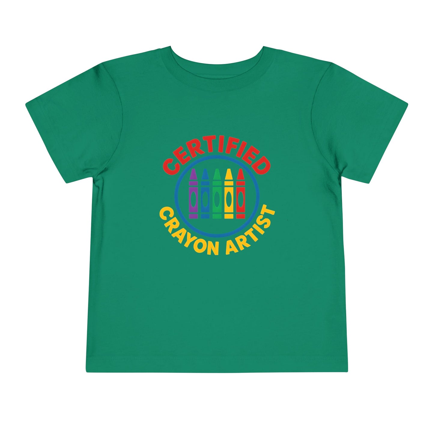 Certified Crayon Artist Toddler Tee