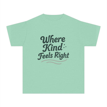 Where Kind Feels Right – Kids Relaxed Fit T-Shirt