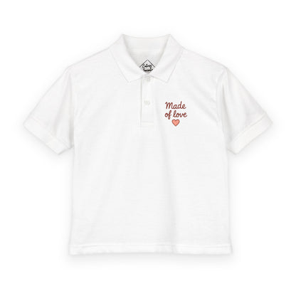 Made of Love – Kids Classic Polo Shirt