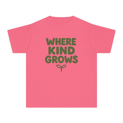Where Kind Grows – Kids Relaxed Fit T-Shirt