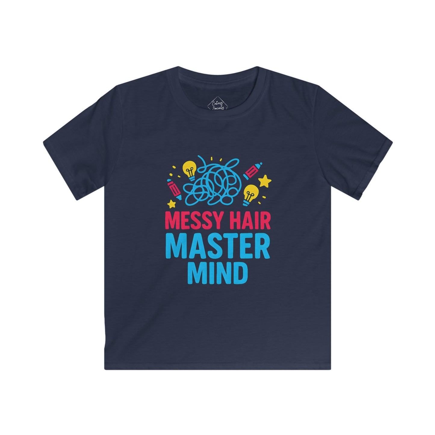 Kids Messy Hair Mastermind Tee