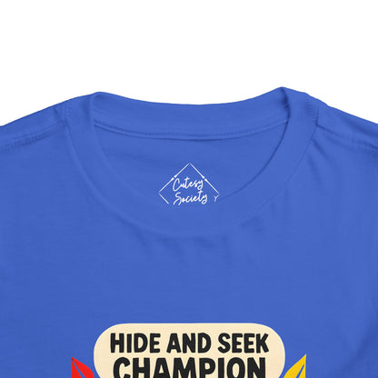 Toddler Hide and Seek Champion Tee