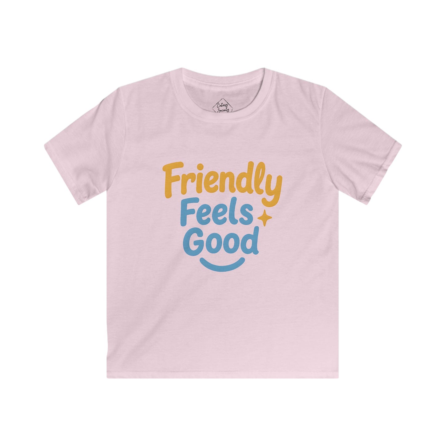 Friendly Feels Good – Kids Soft Cotton T-Shirt