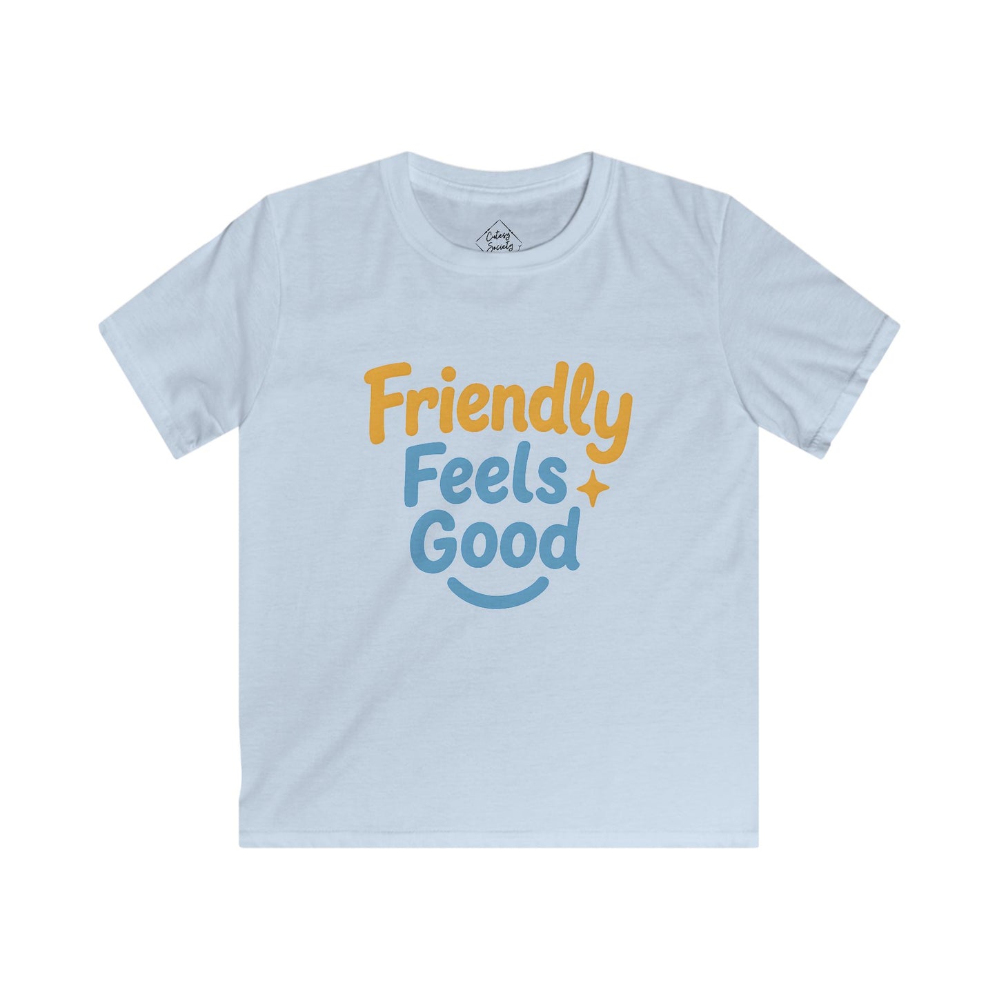 Friendly Feels Good – Kids Soft Cotton T-Shirt