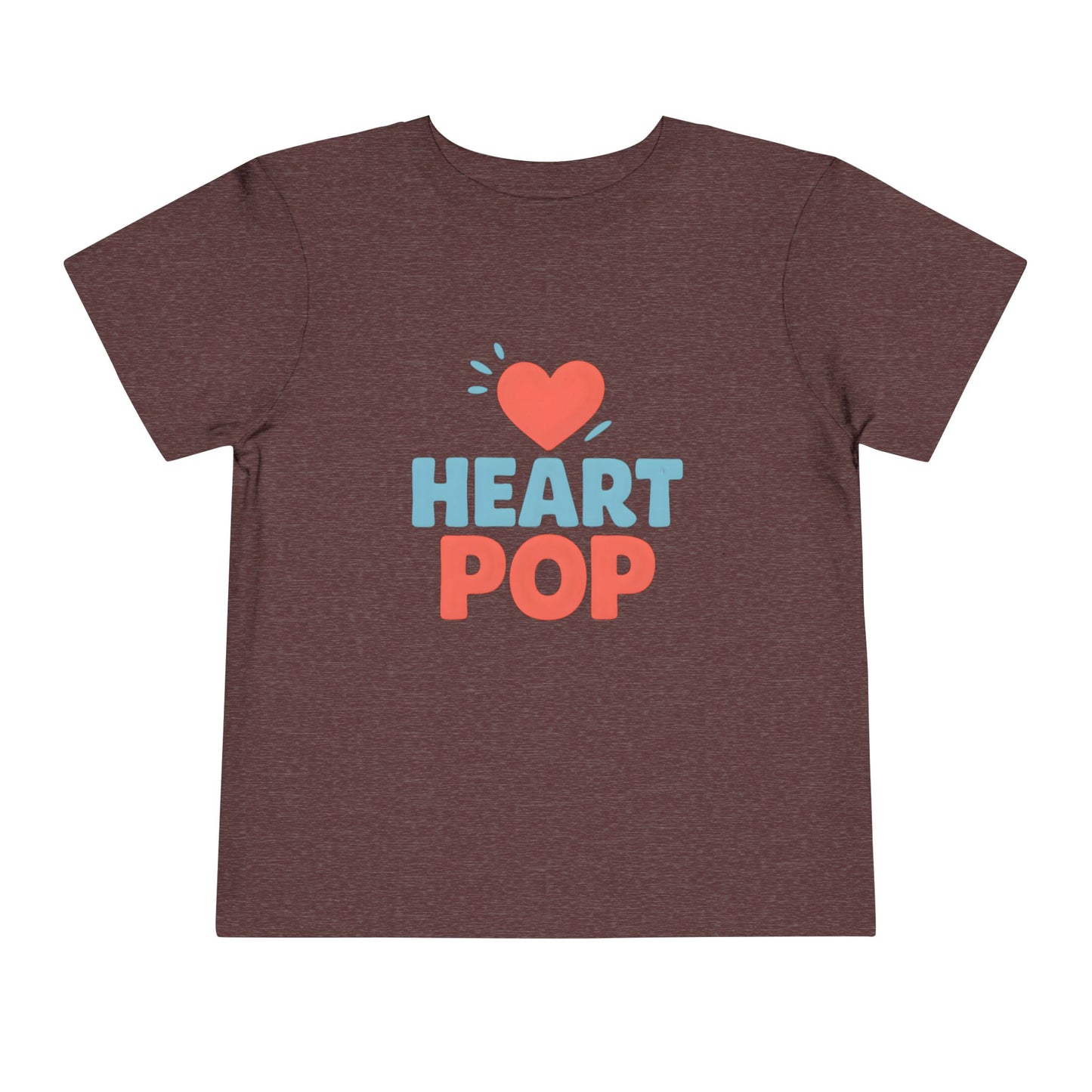 Heart Pop – Toddler Soft Cotton T-Shirt