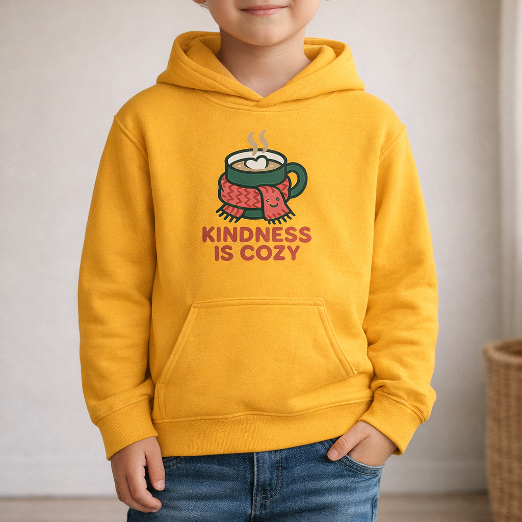 Kindness Is Cozy - Kids Classic Hoodie Sweatshirt