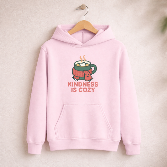 Kindness Is Cozy - Kids Classic Hoodie Sweatshirt