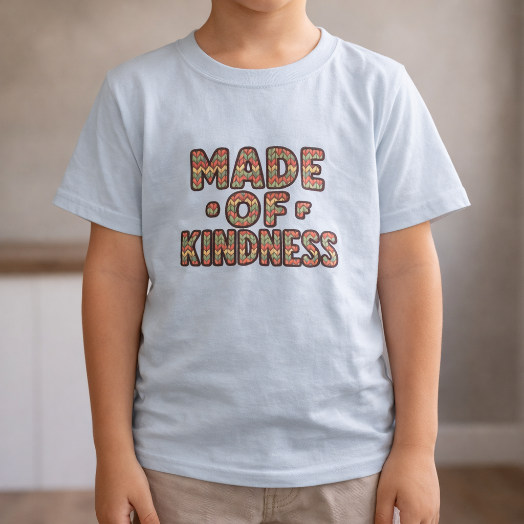 Made of Kindness - Kids Soft Cotton T-Shirt