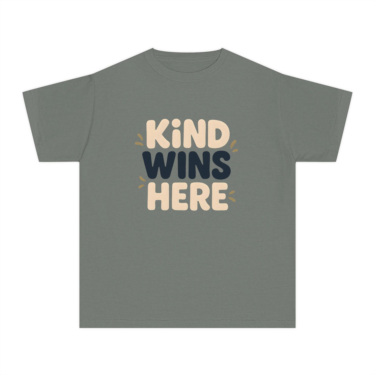 Kind Wins Here – Kids Relaxed Fit T-Shirt